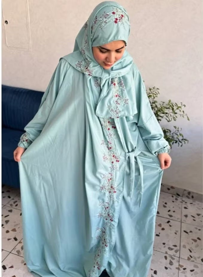 Gerenic Wide and comfortable women's prayer sheet, excellent cold material - Image 2